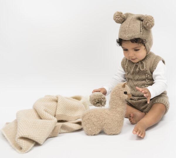 Baby romper and hat set