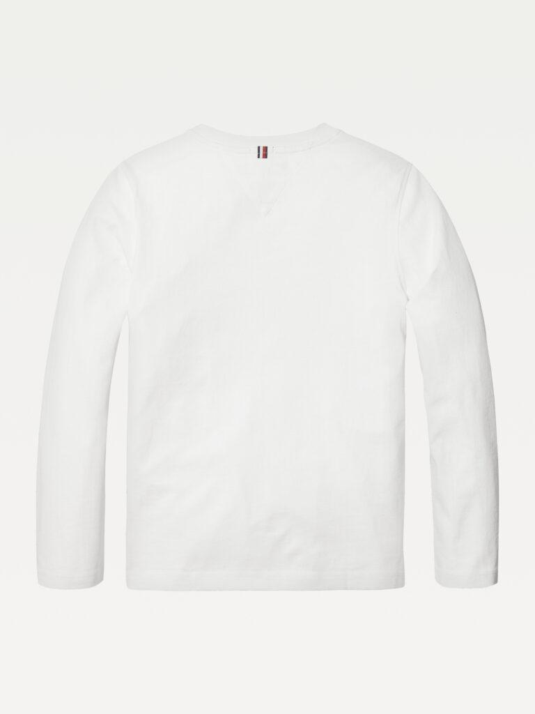 Tommy Hilfiger Long Sleeve Organic Cotton T-Shirt - Kids Life Clothing ...