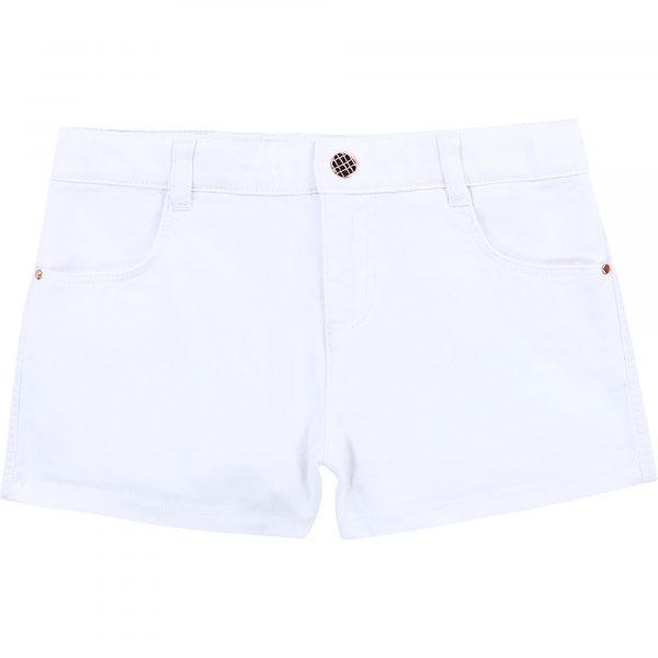 Girls white shorts