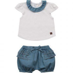 Baby girls shorts and t-shirt set