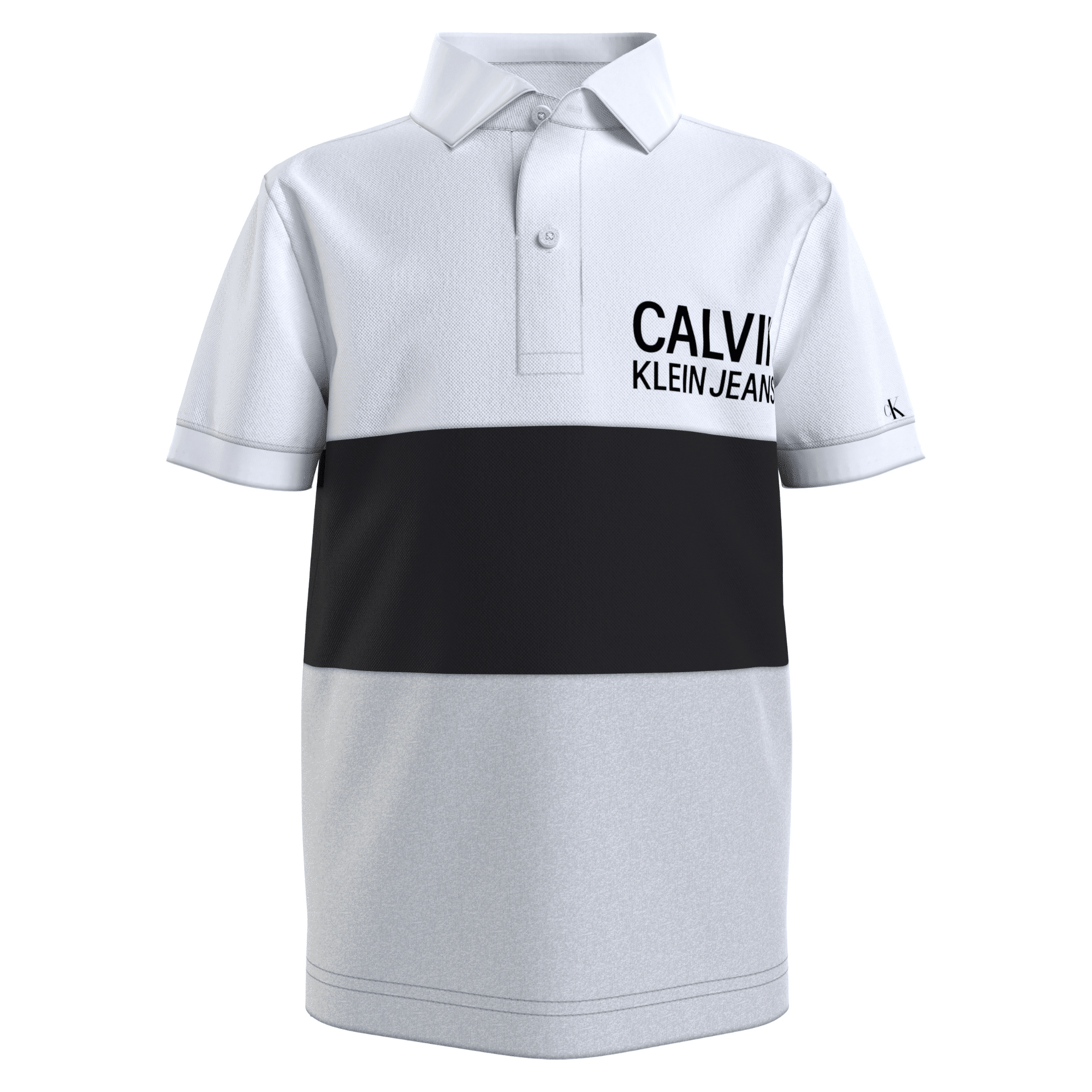 Calvin Klein Boys Colour Block Logo Polo - Kids Life Clothing - Children's  designer clothing