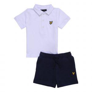 Boys shorts and polo set