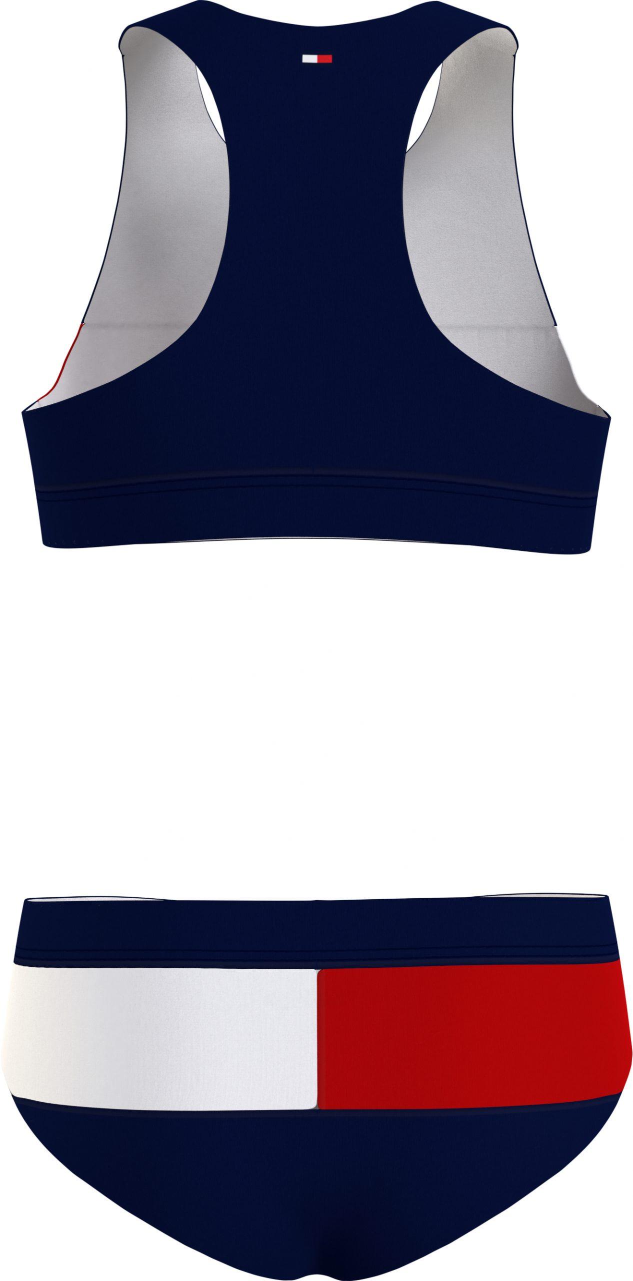 Tommy Hilfiger Girls Crop Top Bikini Set - Kids Life Clothing - Children's  designer clothing