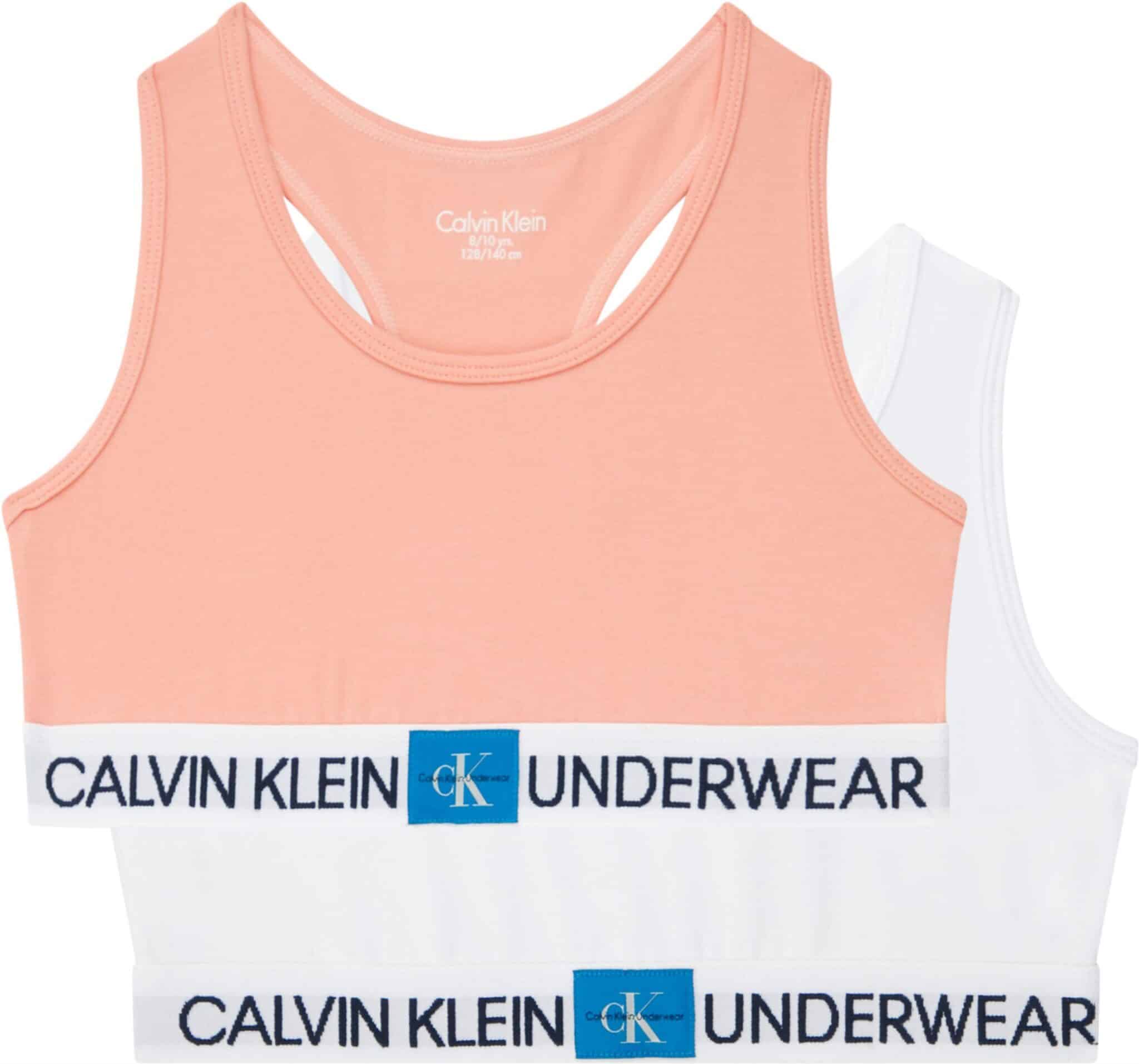 Calvin Klein 2 Pack Bralette Minigram - Kids Life Clothing - Children's  designer clothing
