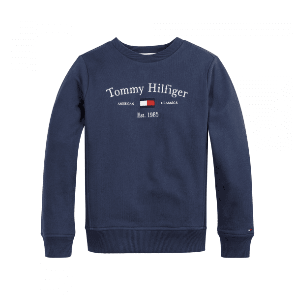 Tommy Hilfiger Artwork Crewneck Sweater - Kids Life Clothing - Children ...