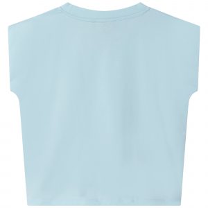 girls blue t-shirt