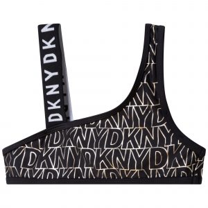 girls DKNY logo bikini