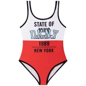 girls DKNY swimming costume