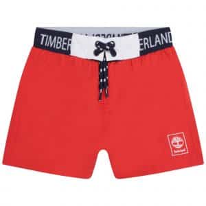 Timberland red swim shorts