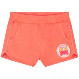 girls orange shorts