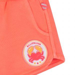 girls orange shorts