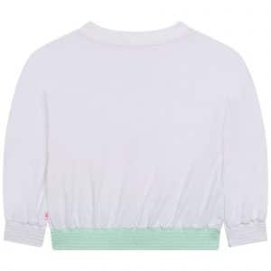 girls billieblush white sweatshirt