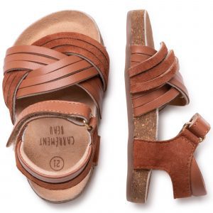 baby girls tan sandals