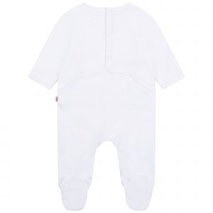 baby girl white pyjamas