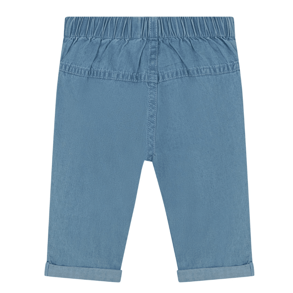 timberland blue bermuda shorts back view