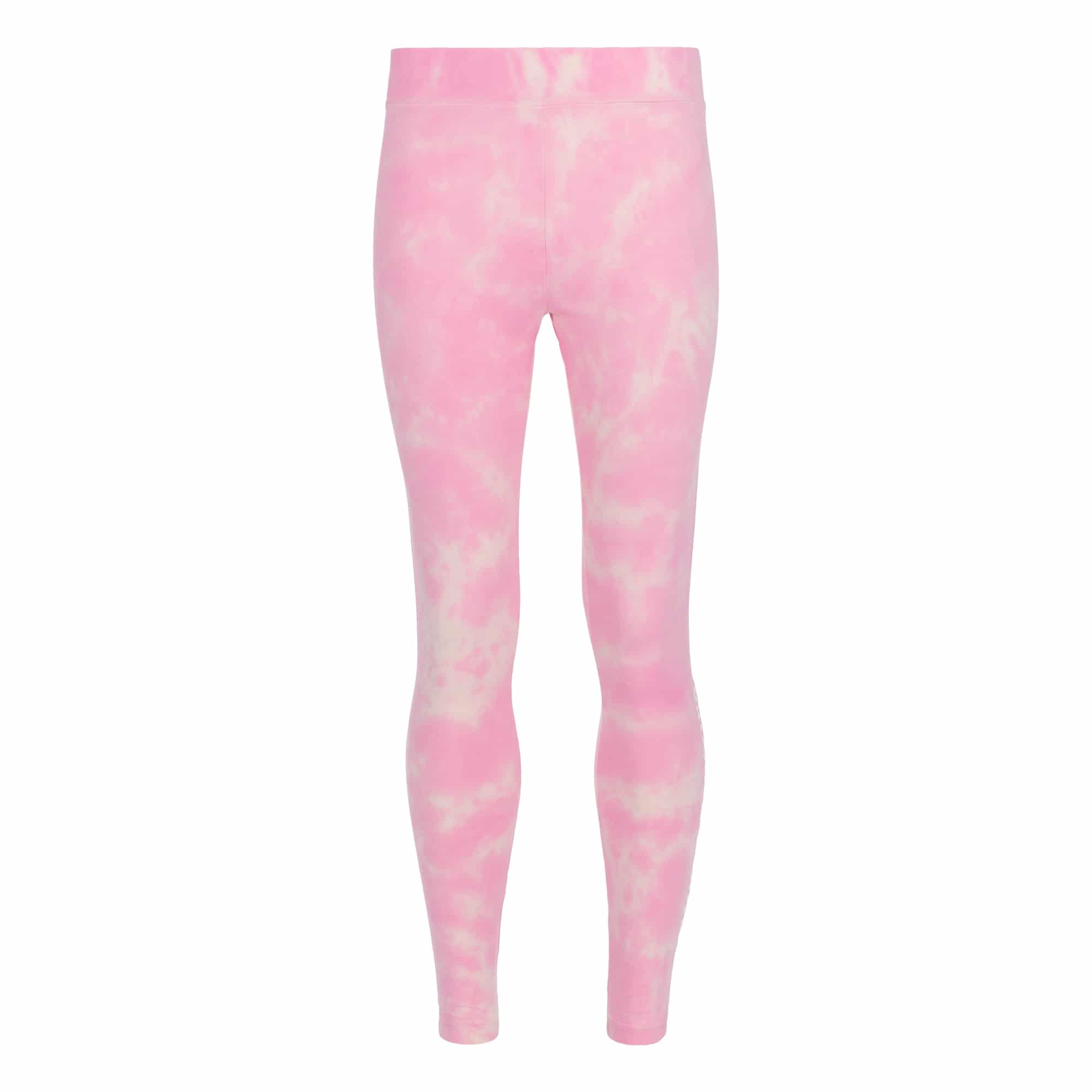 Juicy Couture girls pink tie dye leggings front view