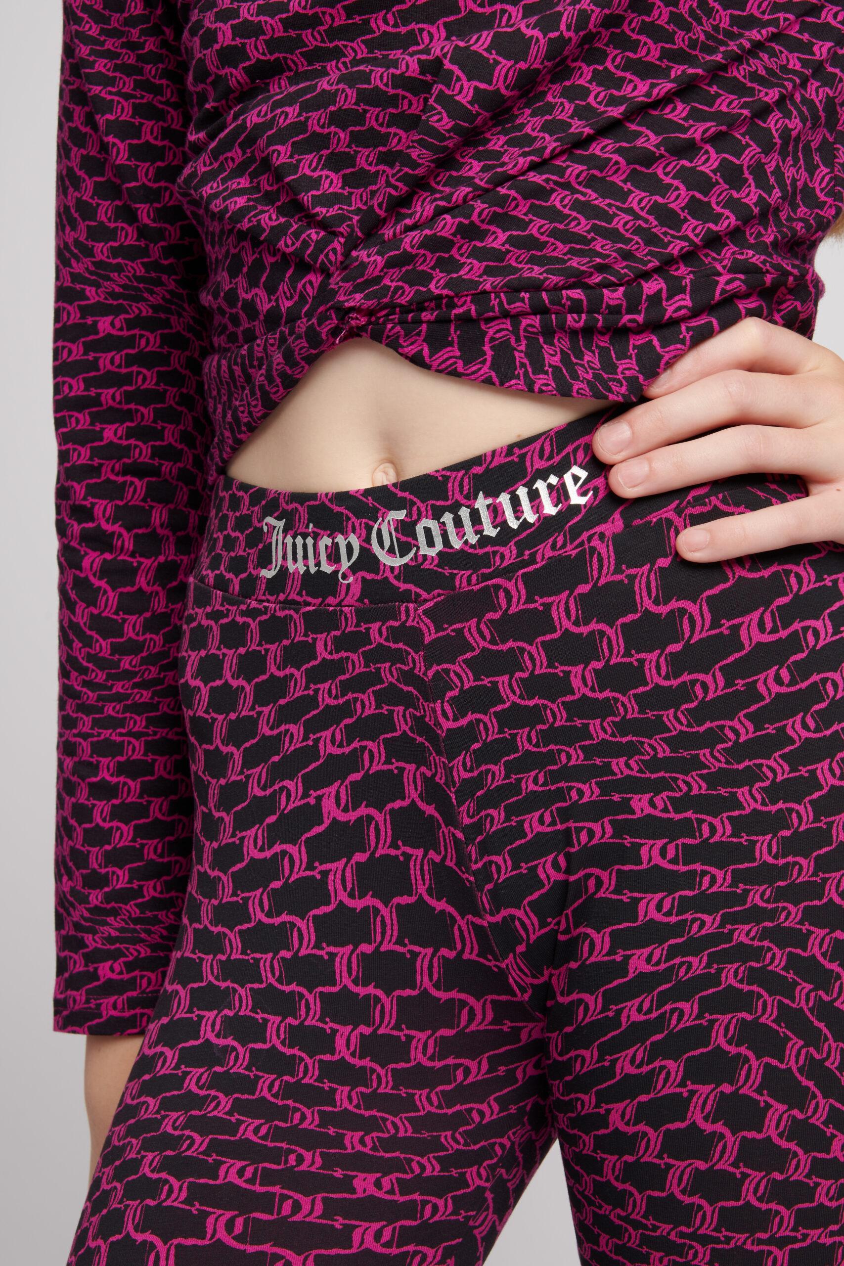 girls juicy couture pink leggings