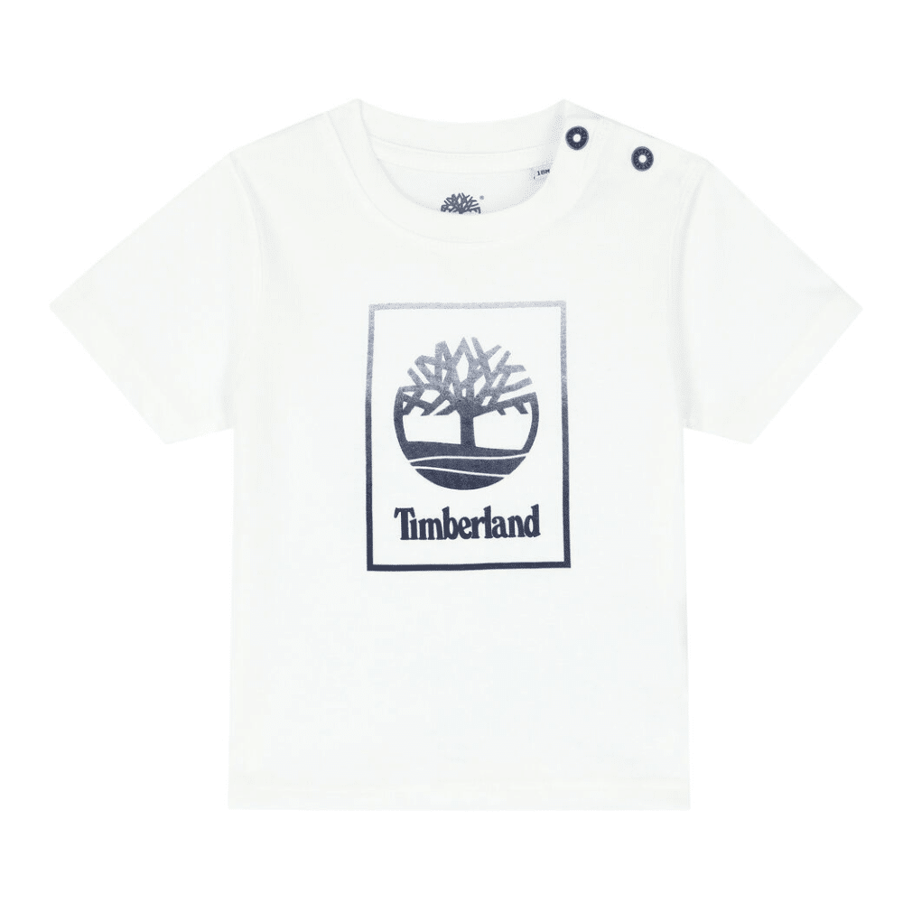timberland boys white tshirt