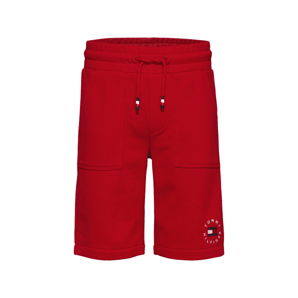 Tommy Hilfiger red boys shorts