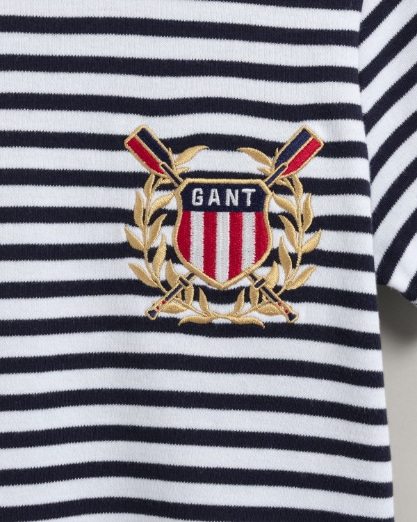Gant Striped T-Shirt - Kids Life Clothing - Children’s designer clothing