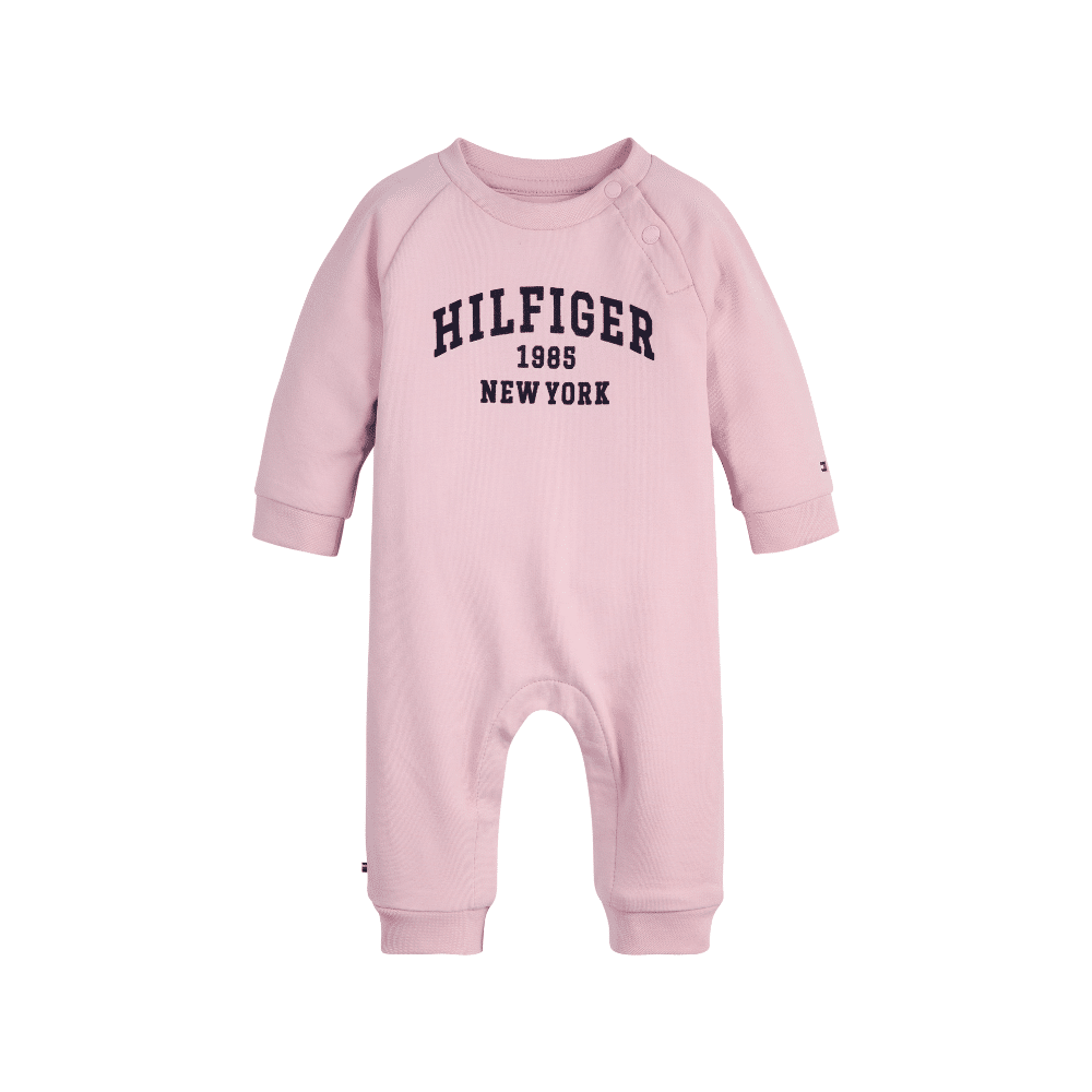 tommy hilfiger baby pink all in one suit