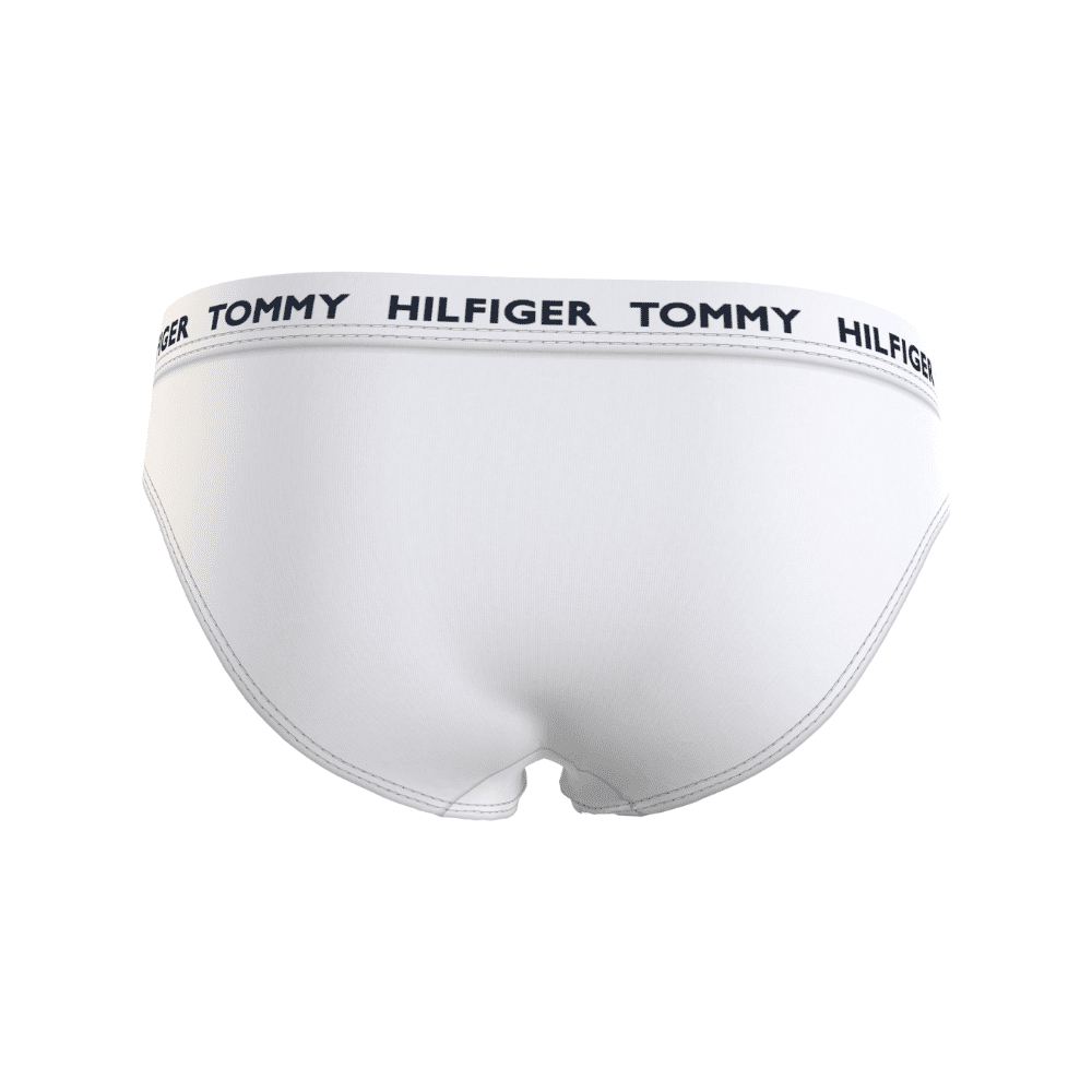 Tommy Hilfiger girls logo white bikini briefs