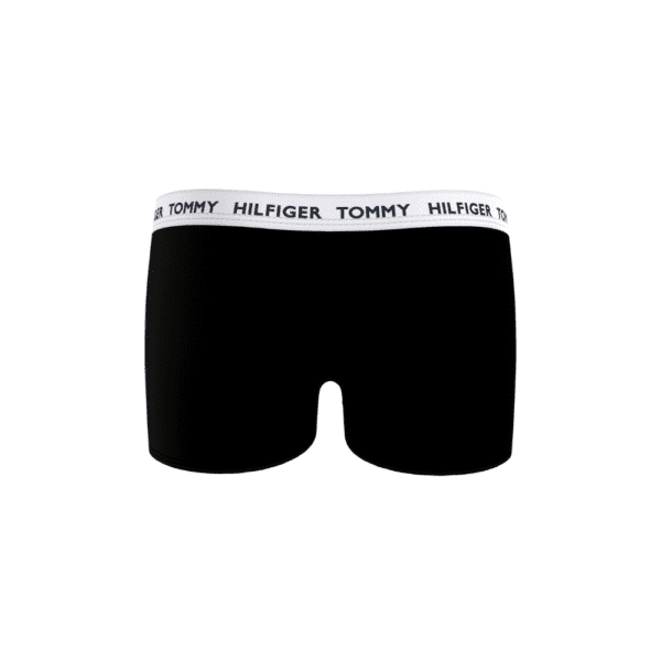 tommy hilfiger boys black boxer shorts back view