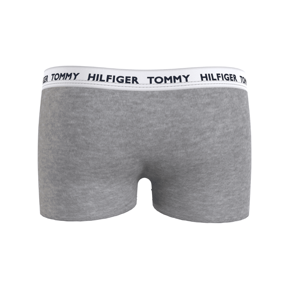 Tommy Hilfiger boys grey tight boxer shorts back view