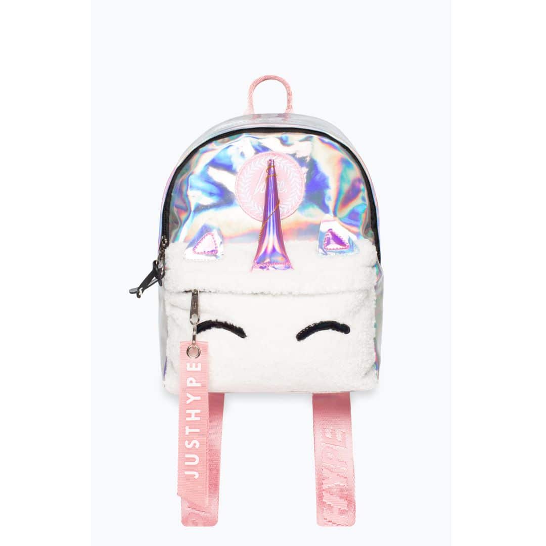 hype metallic unicorn backpack