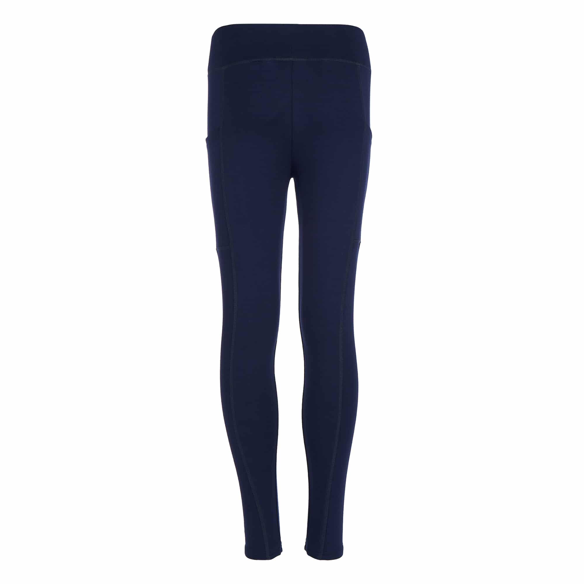juicy couture girls navy leggings front view