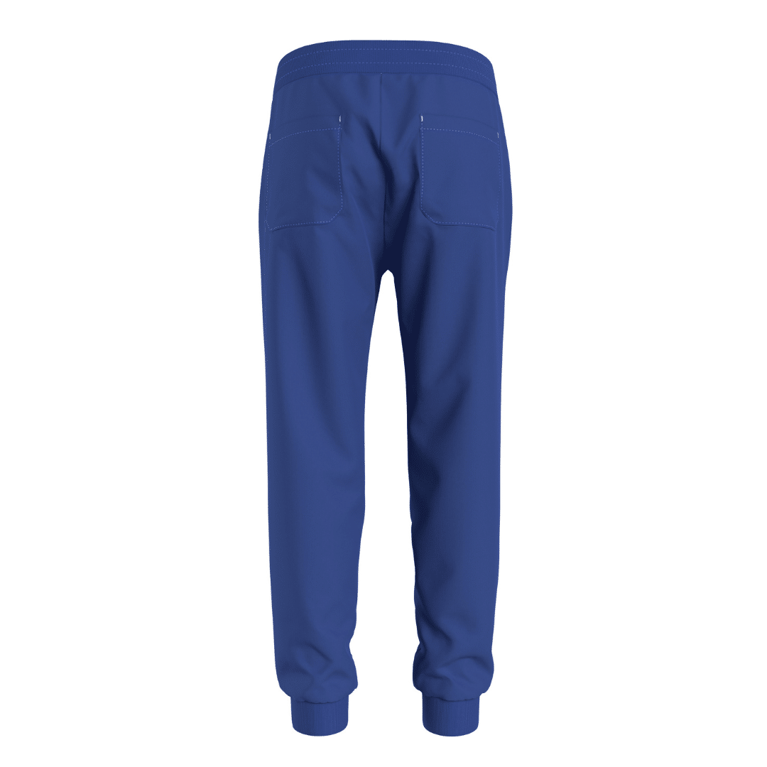 Calvin Klein Jeans boys blue tracksuit bottoms