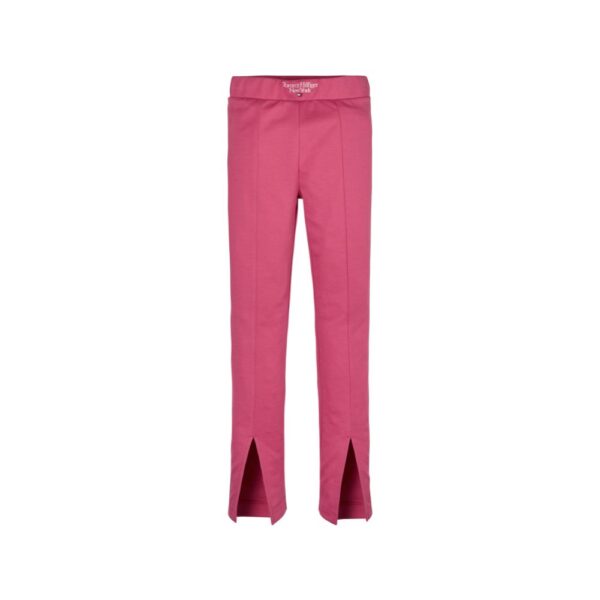 Tommy pink girls trousers with front slits