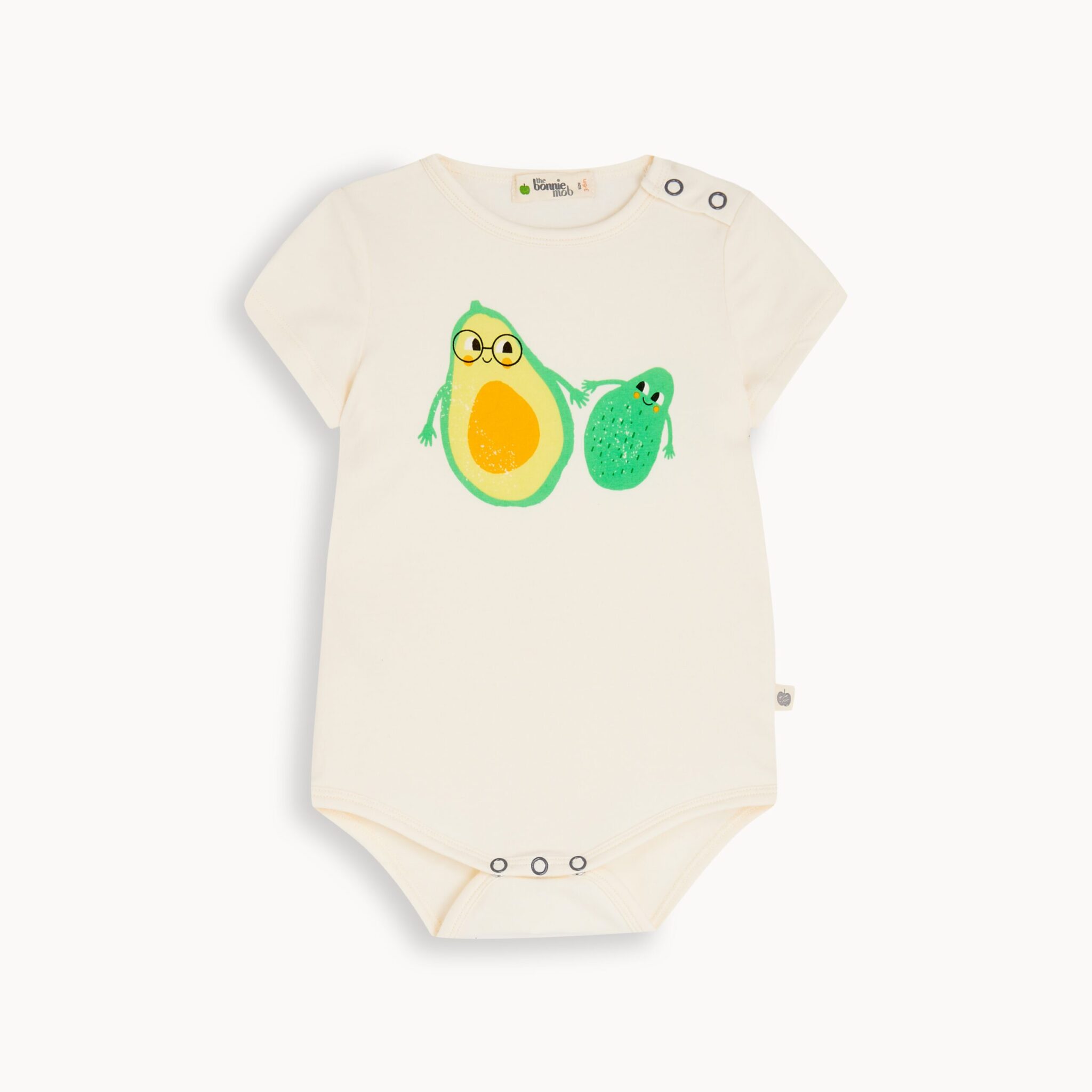 the bonnie mob avocado baby vest