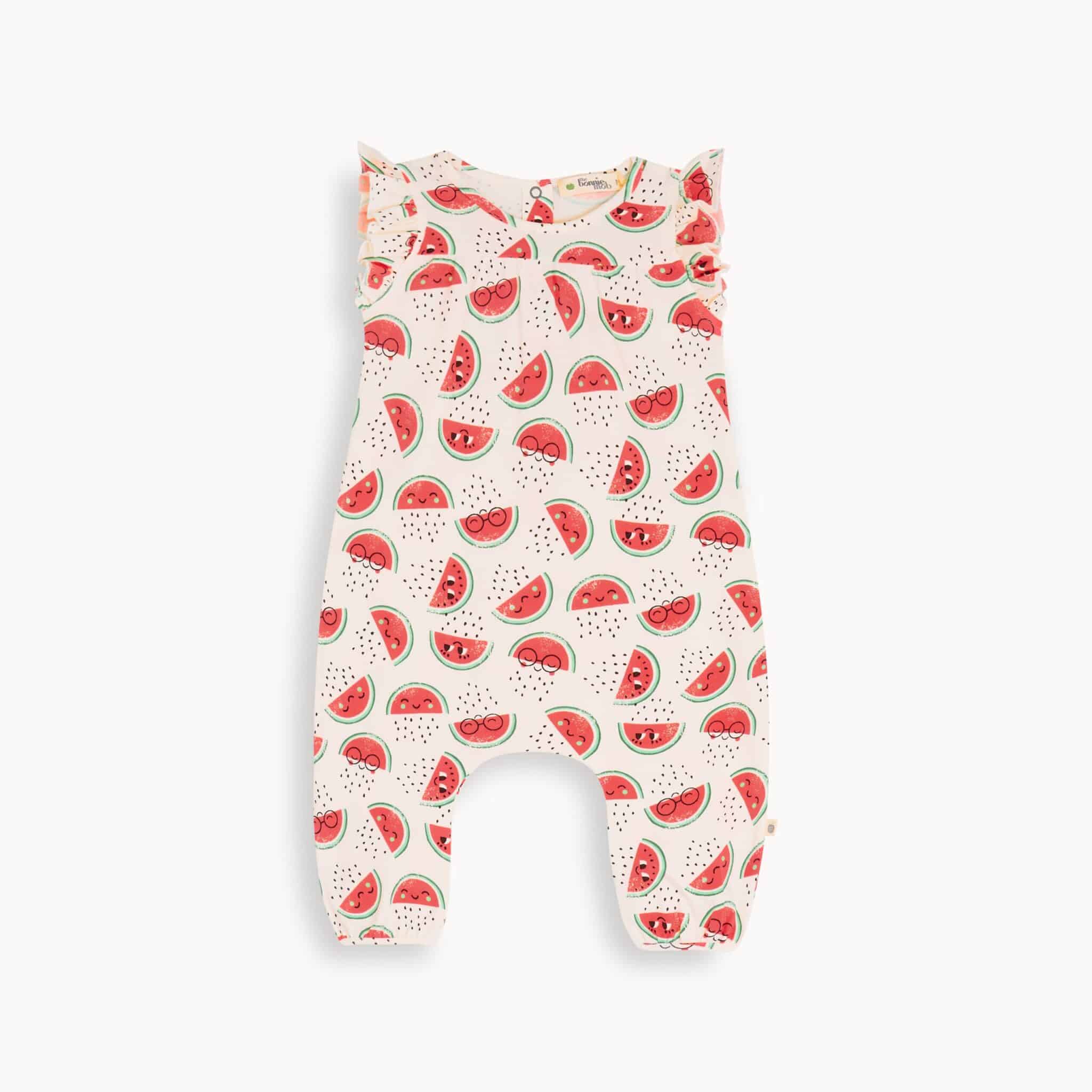 The Bonnie mob watermelon summer baby outfit