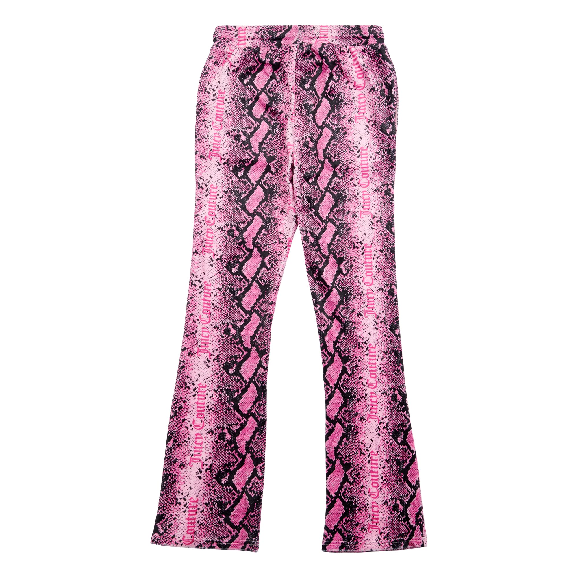Juicy Couture pink snakeskin girls tracksuit bottoms