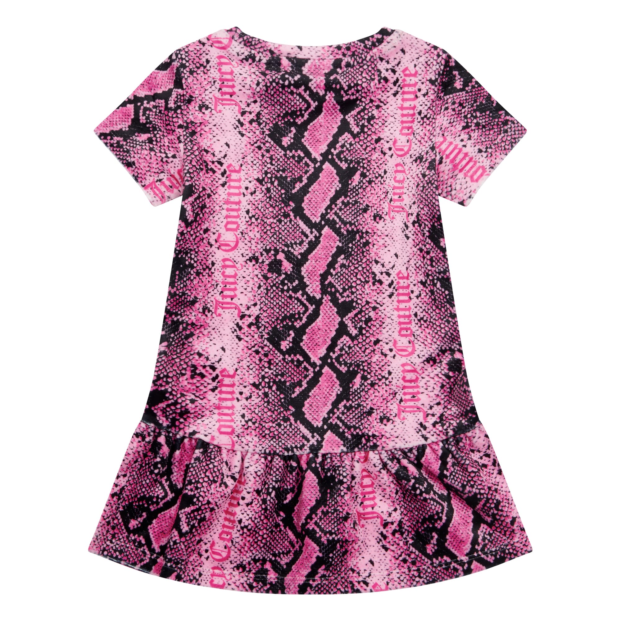 Juicy Couture snakeskin pink girls dress