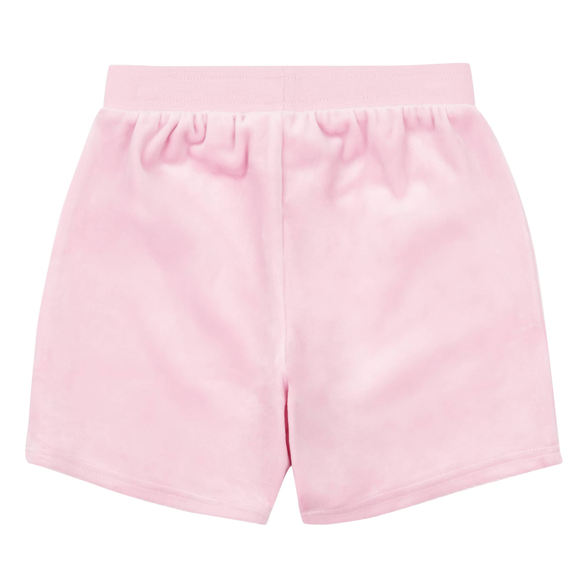 Juicy Couture girls pink shorts back view