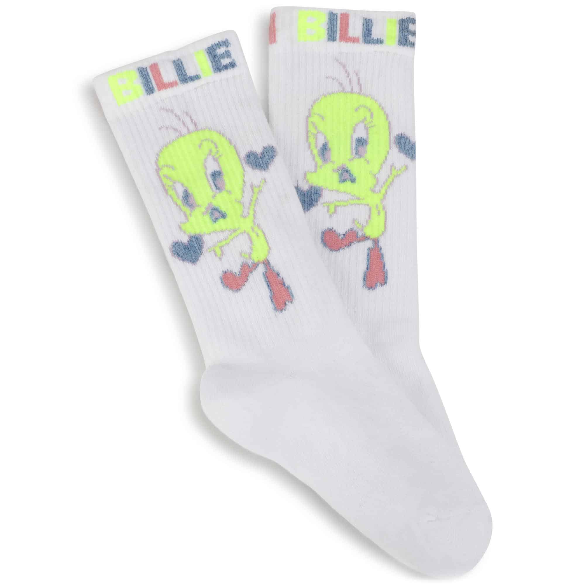Billieblush multi coloured girls tweety pie socks