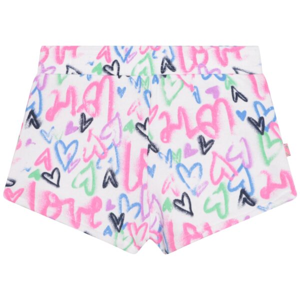 Billieblush multi coloured heart shorts