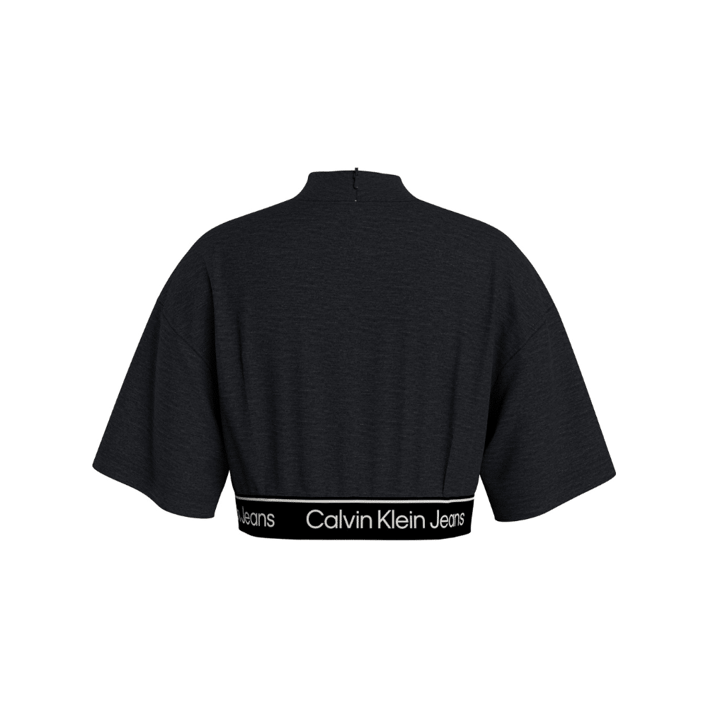 Calvin Klein Jeans black cropped top