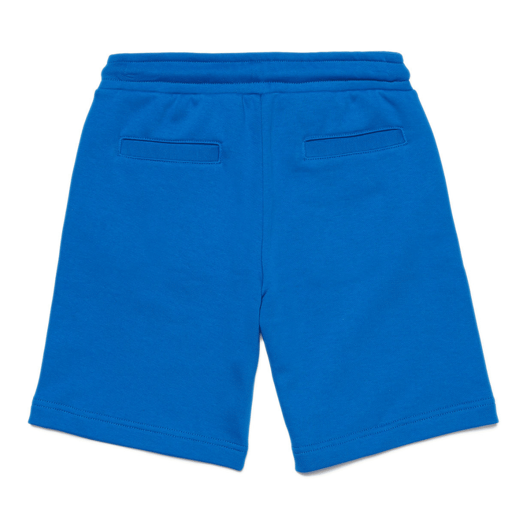 Boys blue Diesel shorts back view