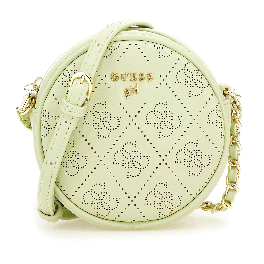 Guess girl pale green girls bag with gold detailing