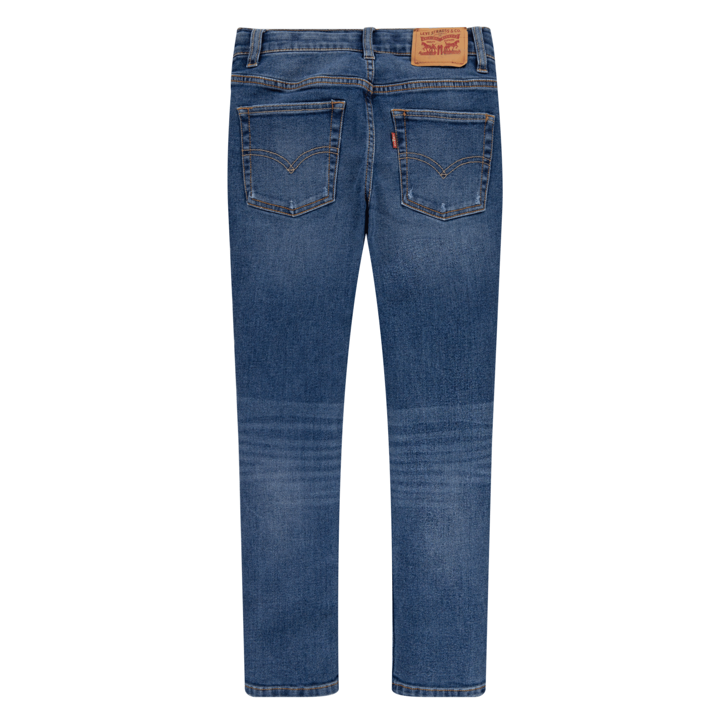 Levi's boys distressed jeans back view