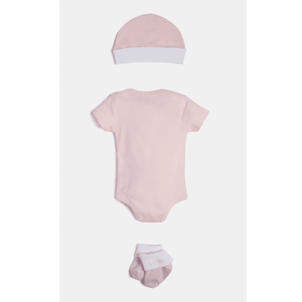 Guess pale pink baby set