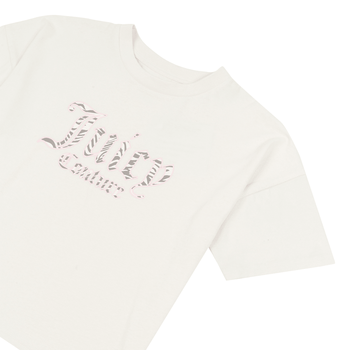 juicy couture girls white tiger tee