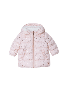 carrement beau young girls pink puffer winter jacket