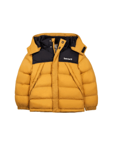timberland yellow boys puffer jacket 