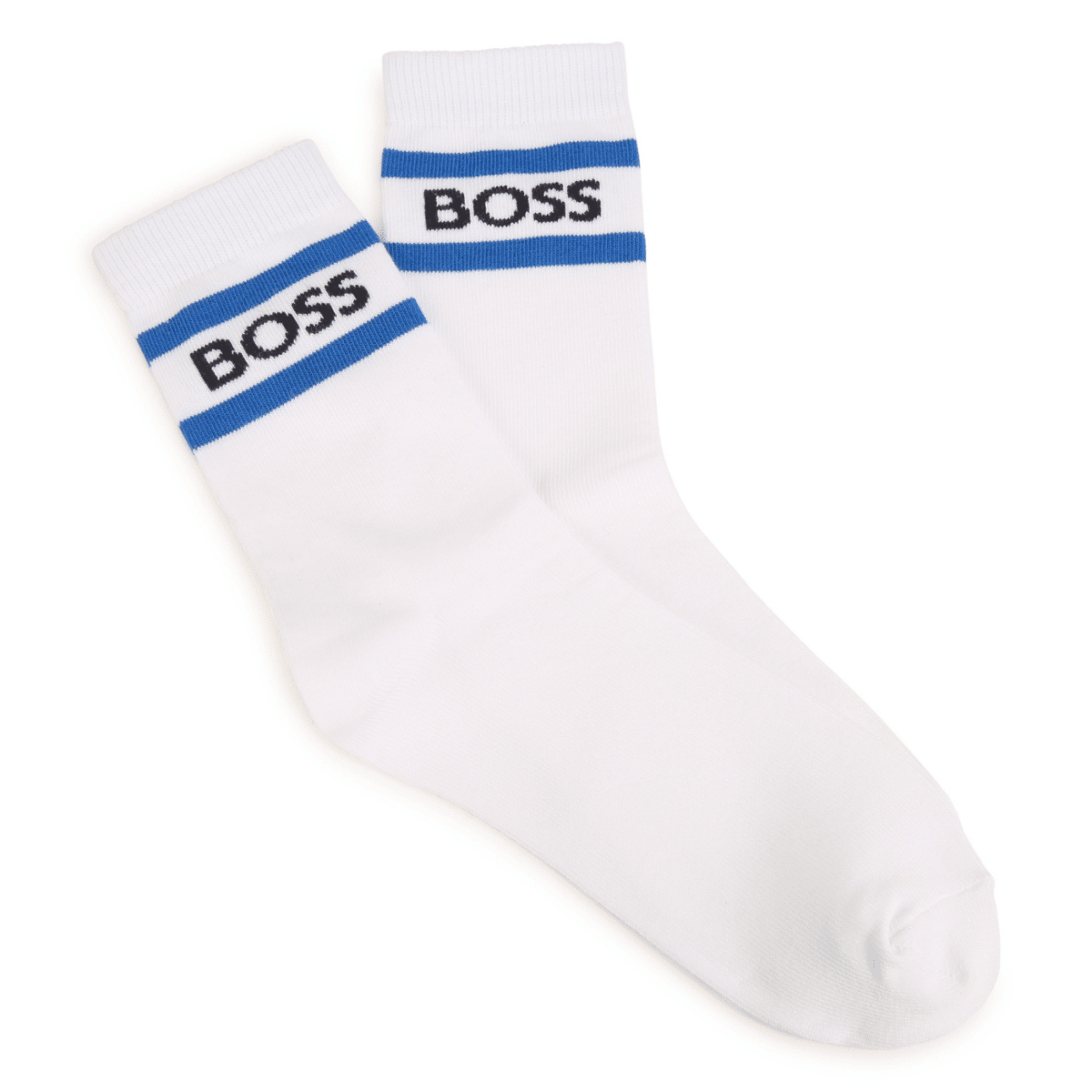 boss boys white socks