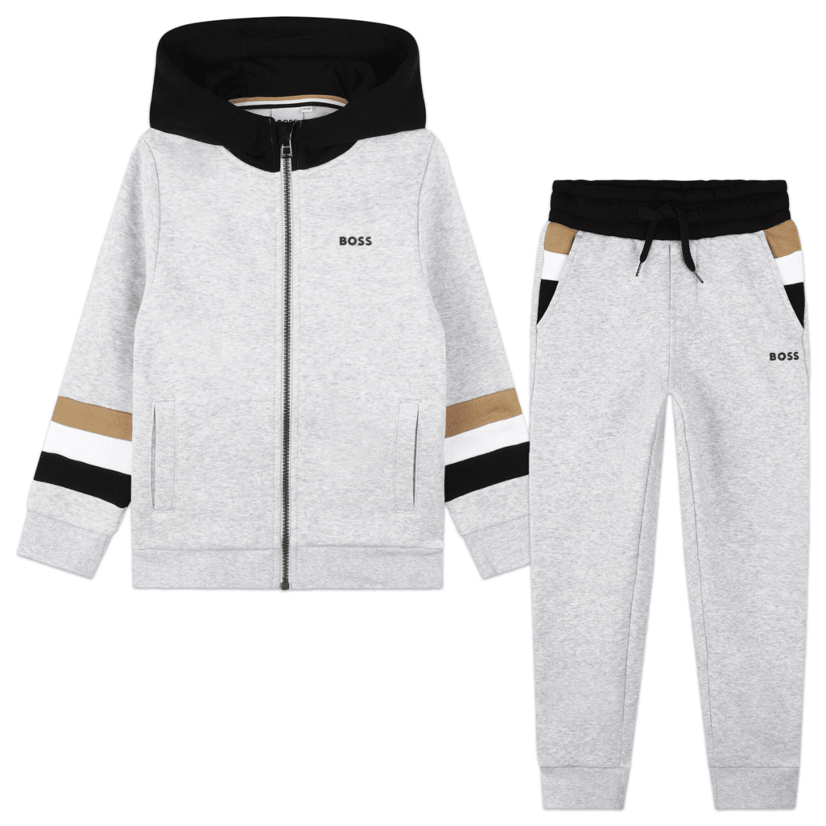 boss baby colourblock tracksuit front view