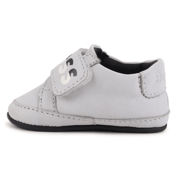 boss baby slippers pale grey